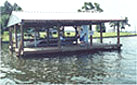 Custom stationary dock